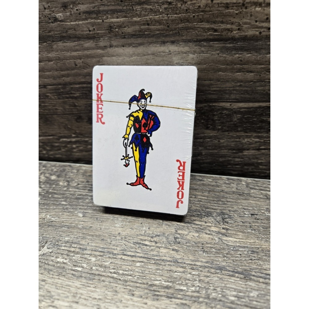 Poker Size Playing Cards Vintage USA Blue New‎ Sealed